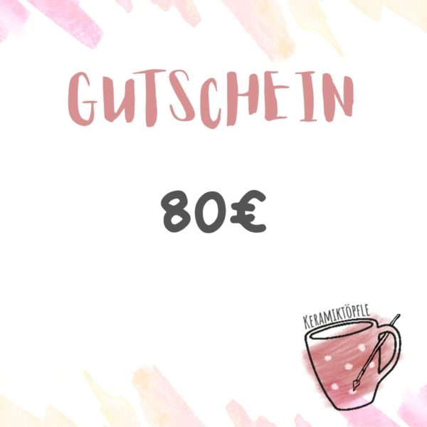 Gutschein 80  zum selbst ausdrucken